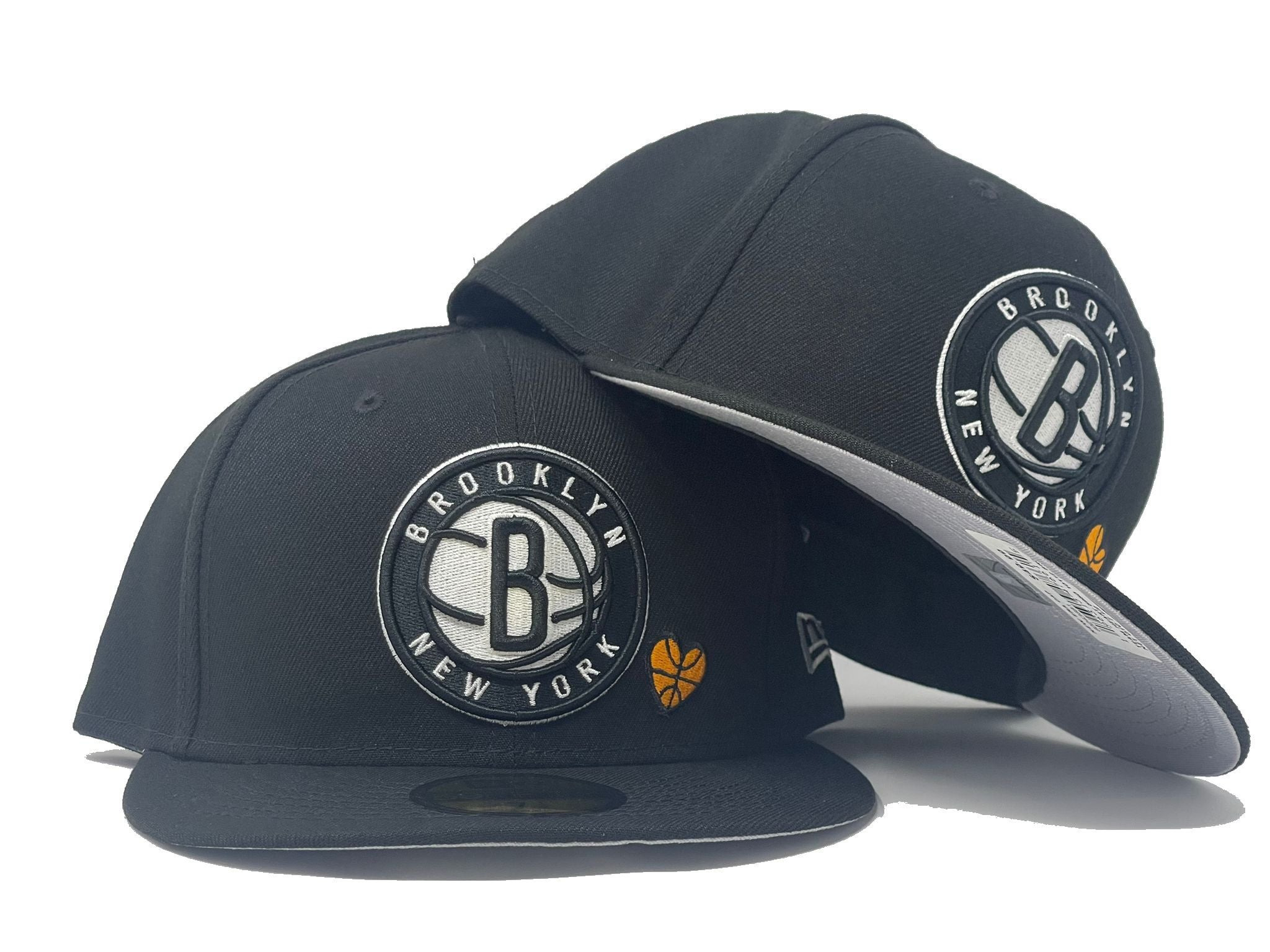 BROOKLYN NETS TEAM HEART 59FIFTY NEW ERA FITTED HAT