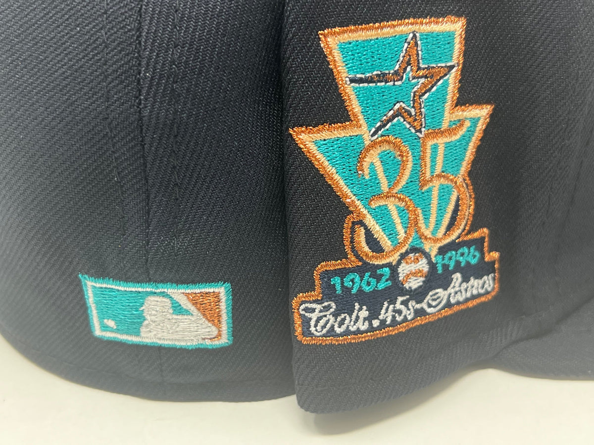 Navy Blue Houston Astros 35th Anniversary 5950 New Era Fitted Hat