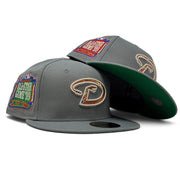 Arizona Diamondbacks 1999 All Star Game Fitted Hats-Storm Gray