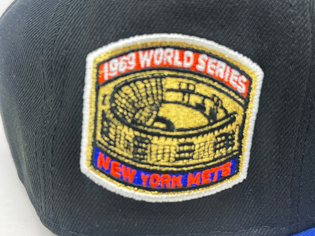 New York Mets 1969 World Series Fitted Hats-Team color