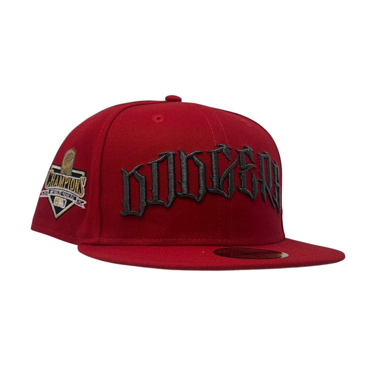 Los Angeles Dodgers 2025 World Champions Fitted Hats- Red