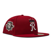 Kansas City Royals 100th Anniversary New Era Fitted Hats- Red