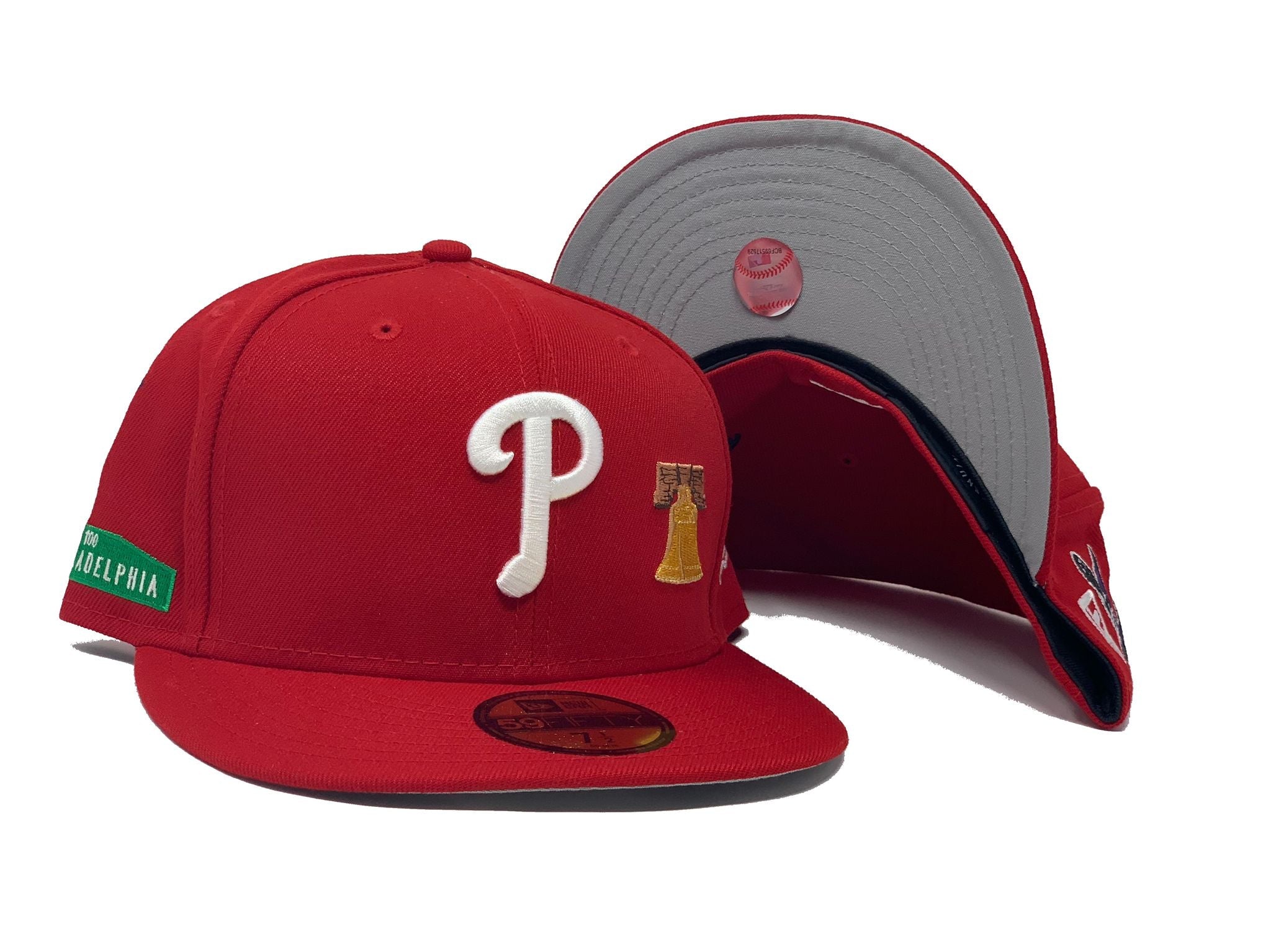 Red Philadelphia Phillies MLB City Transit Collection New Era Fitted