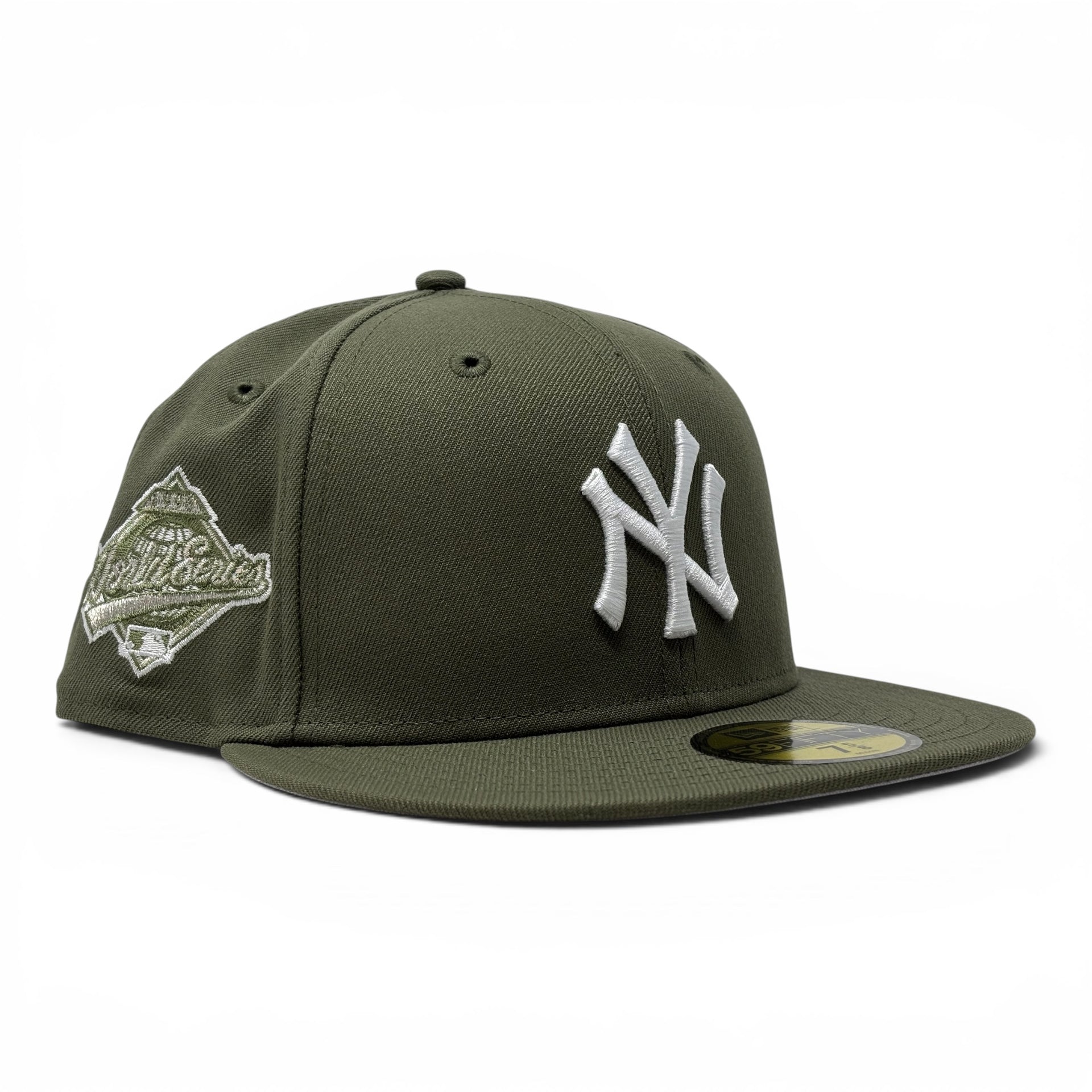 New York Yankees 1996 World Series Olive 59Fifty New Era Fitted Hat