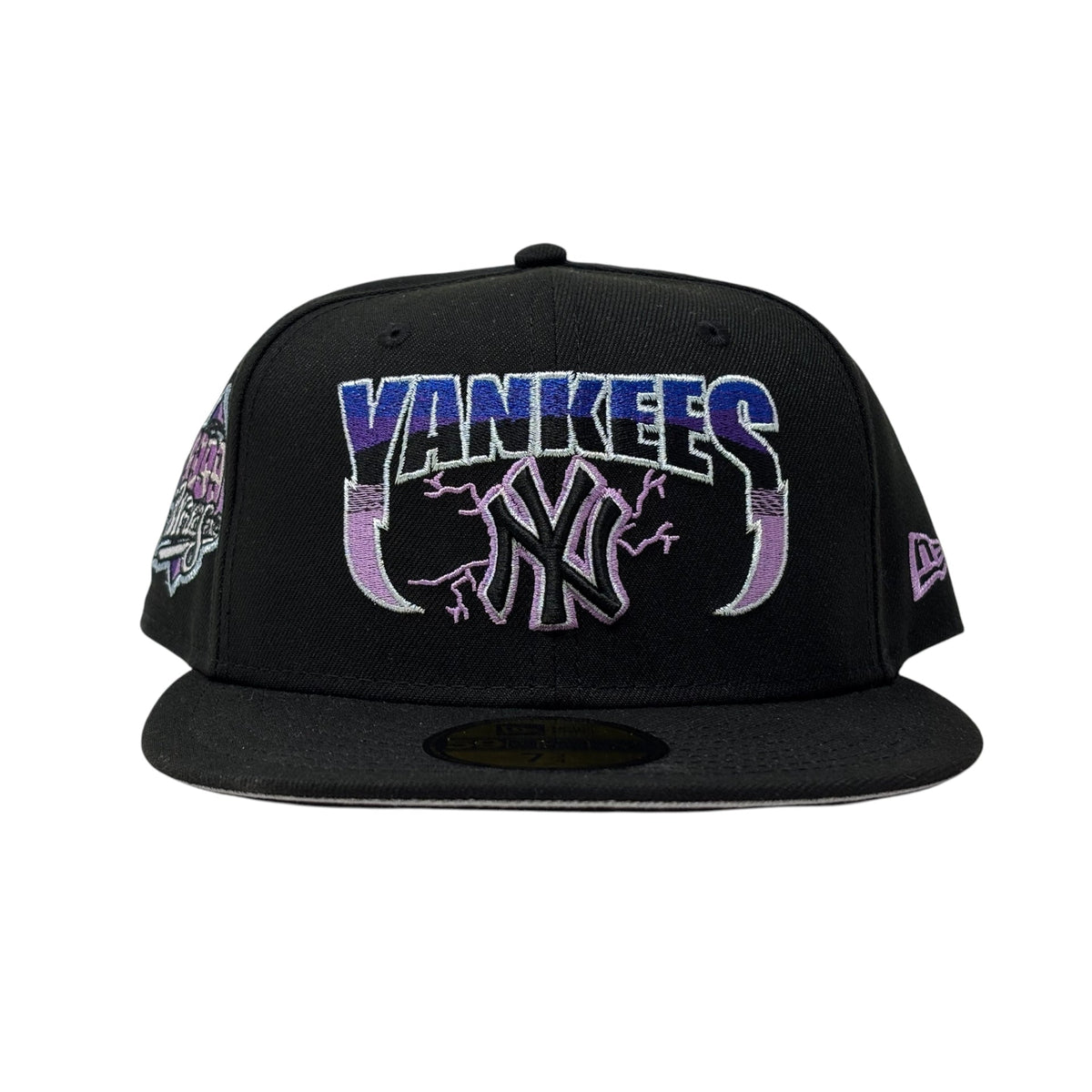 New York Yankees 1999 World Series "Metallica Pack" Fitted-Black Purple