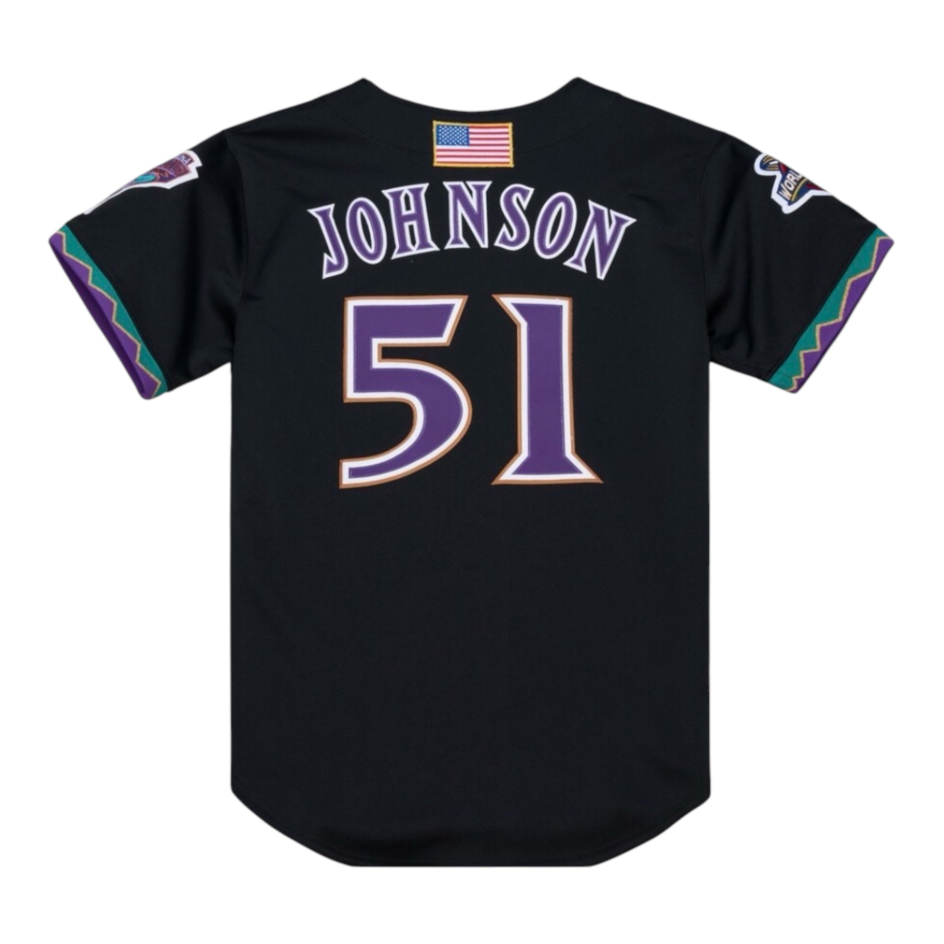 Randy Johnson Arizona Diamondbacks 2001 Black Authentic Jersey