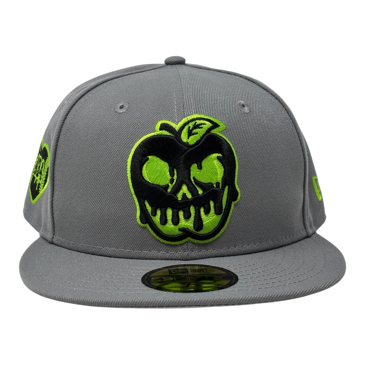 Lynchburg Hillcats Poison Apple 59Fifty New Era Fitted Hat-Gray