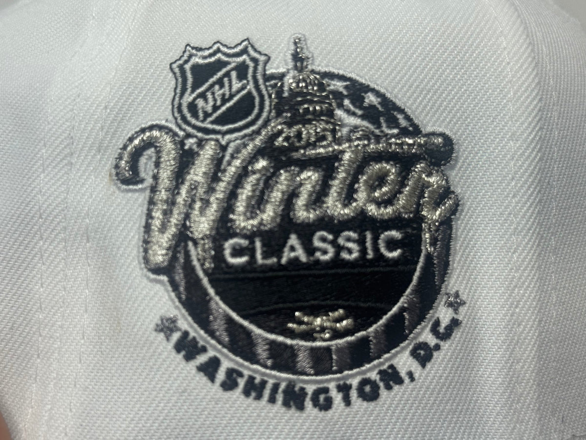 Chicago Blackhawks 2015 Winter Classic Fitted Hats-White Black