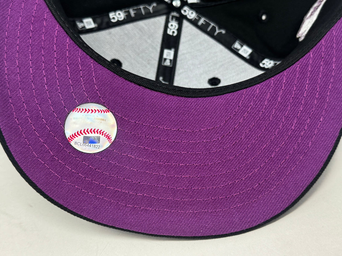 Los Angeles Dodgers 2025 World Series Champions Purple Brim Fitted Hats