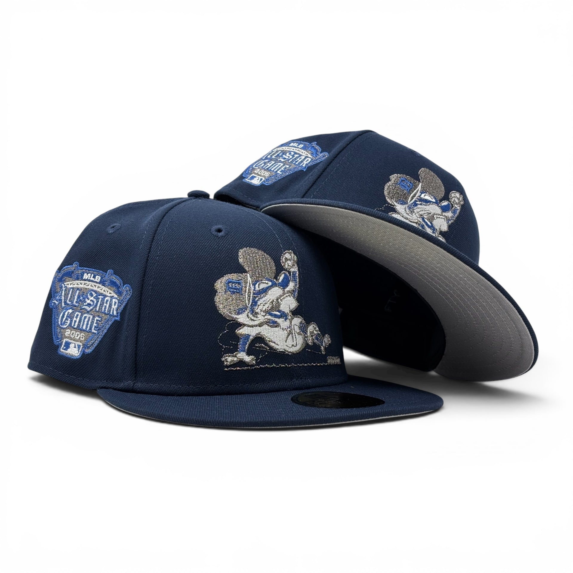 Detroit Tigers 2005 All Star Game Sliding Kitty New Era Fitted Hat to Match Flint 13