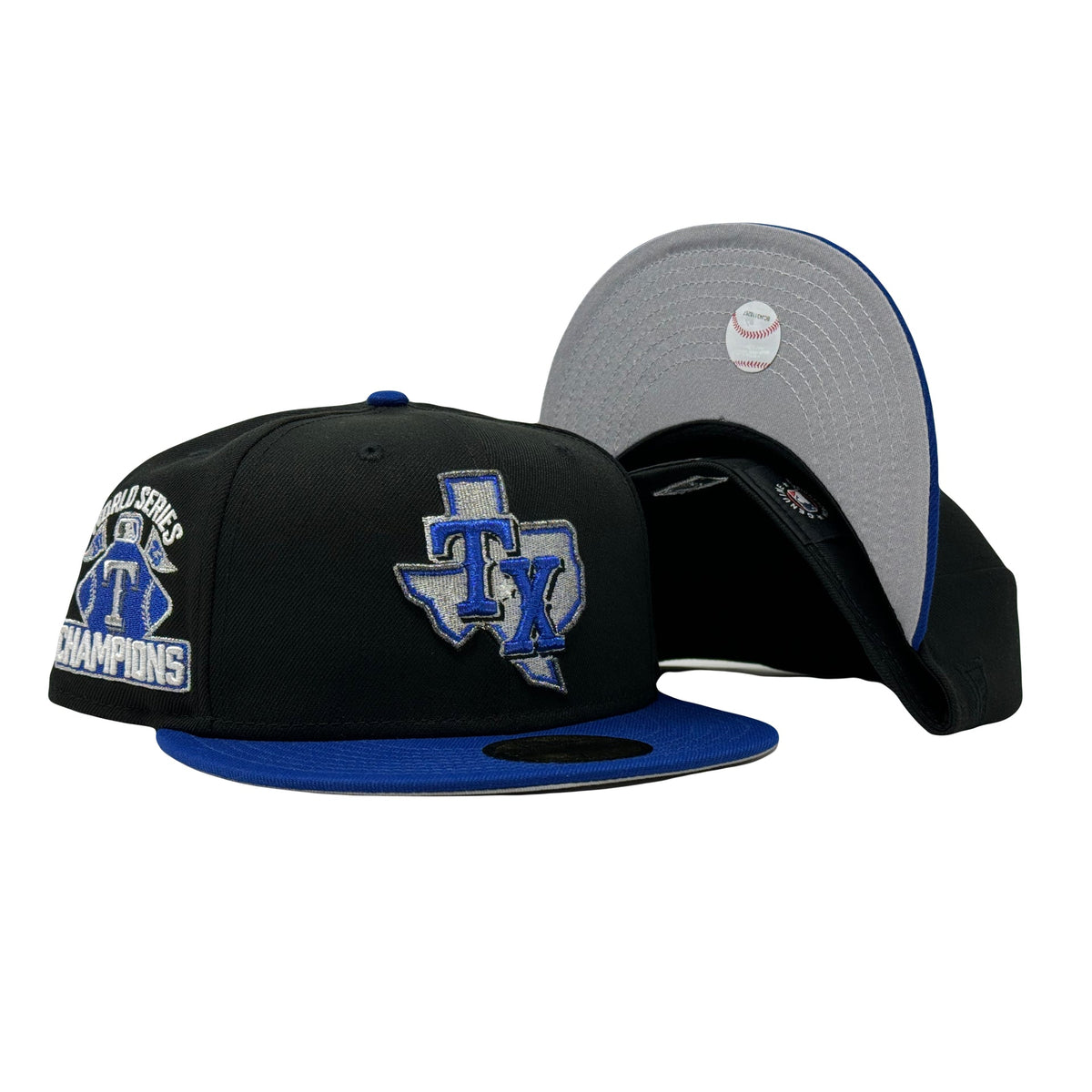 Texas Rangers 2023 World Series Champions 59Fifty New Era Fitted Hat