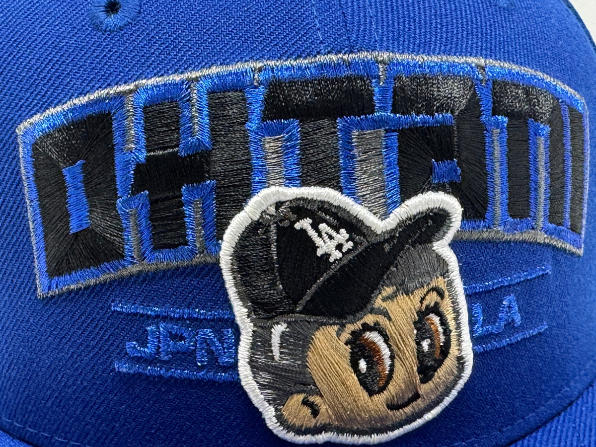 Los Angeles Dodgers 2025 World Series Champions Ohtani Fitted Hats-Royal