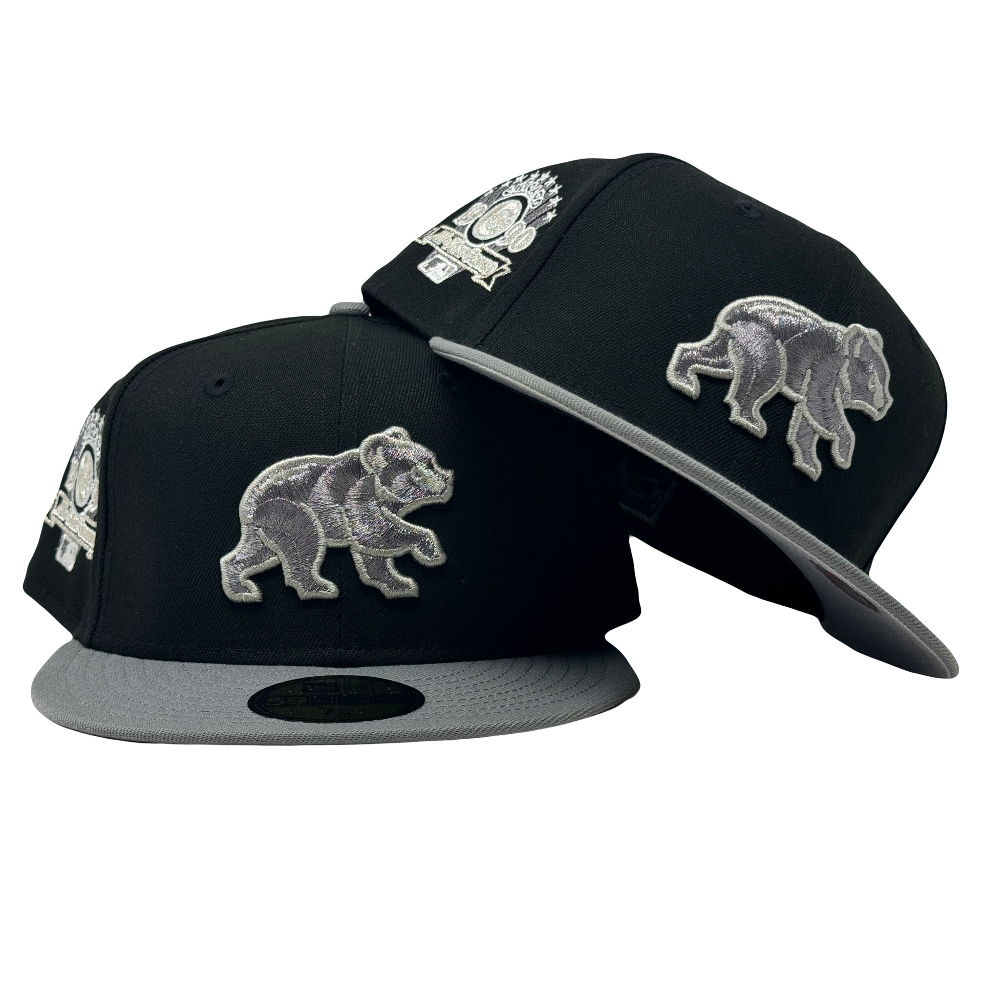 Chicago Cubs 1990 All Star Game Black 59Fifty New Era Fitted Hat