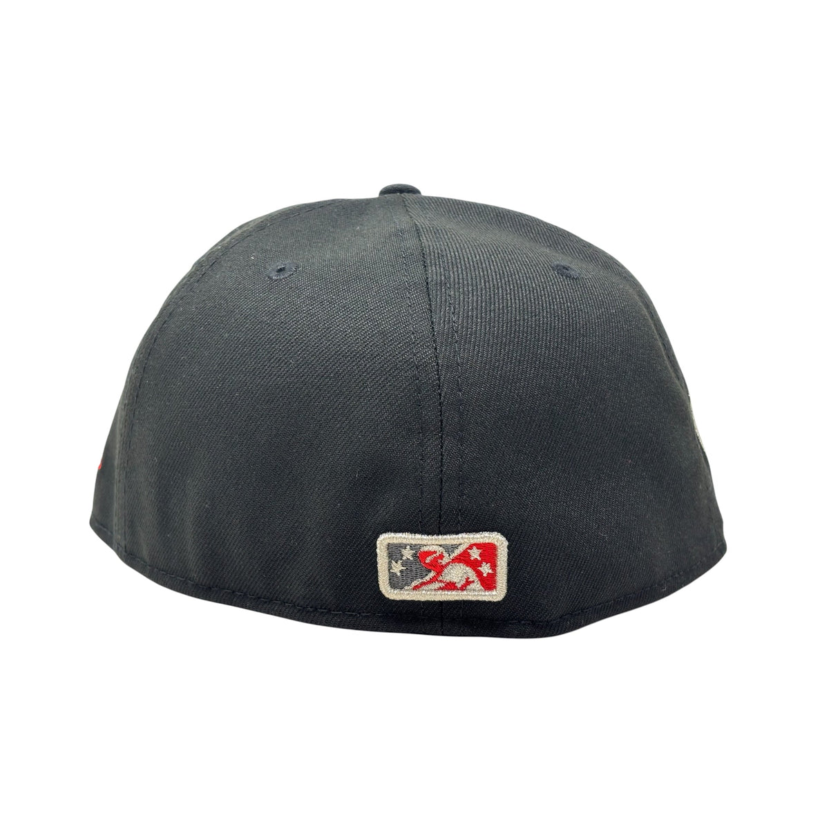 Kinston Indians Carolina League Minor League 59Fifty New Era Fitted hat-Black