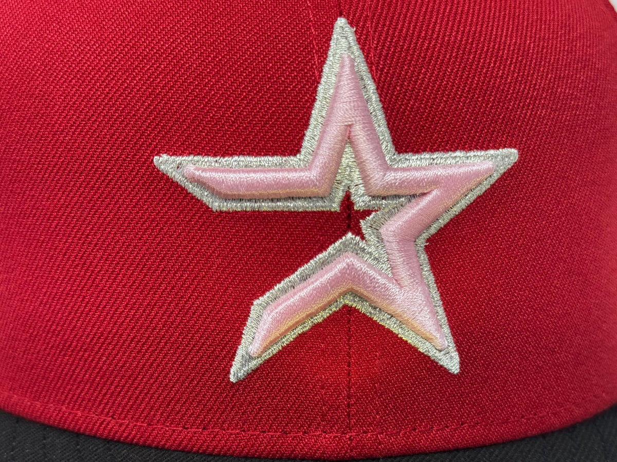 Houston Astros 2005 World Series Valentine Day Pack Fitted Hats