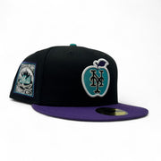 New York Mets 25th Anniversary Apple Logo "Sneaker Matching" Fitted Hats