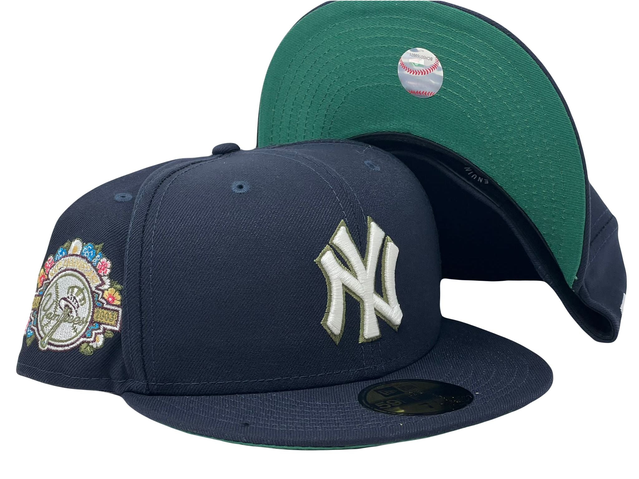 New York Yankees 100th Anniversary "Botanical Pack" New Era Fitted Hats