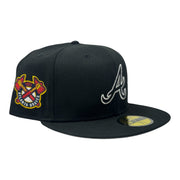 Atlanta Braves New Era X  Alpha Industries Black 59FIFTY Fitted Black