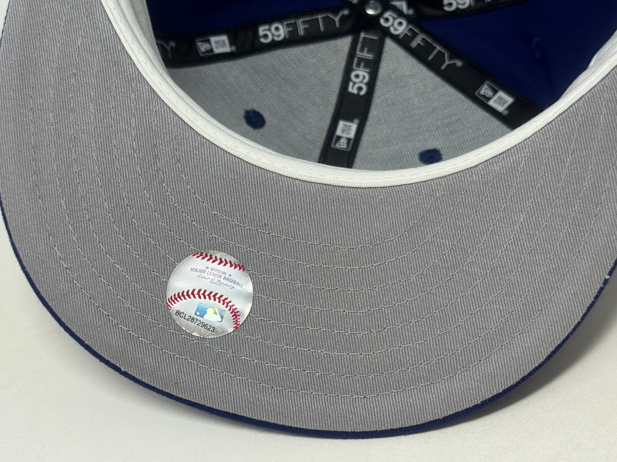 Los Angeles Dodgers 2020 World Series Champions Fitted Hat-Royal Blue
