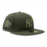 New York Yankees 2026 All Star Game "Star Pack" Pink Brim Fitted Hats-Olive
