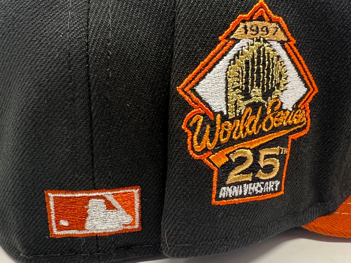 Florida Marlins 25th Anniversary Stitch Visor New Era Fitted Hat 
