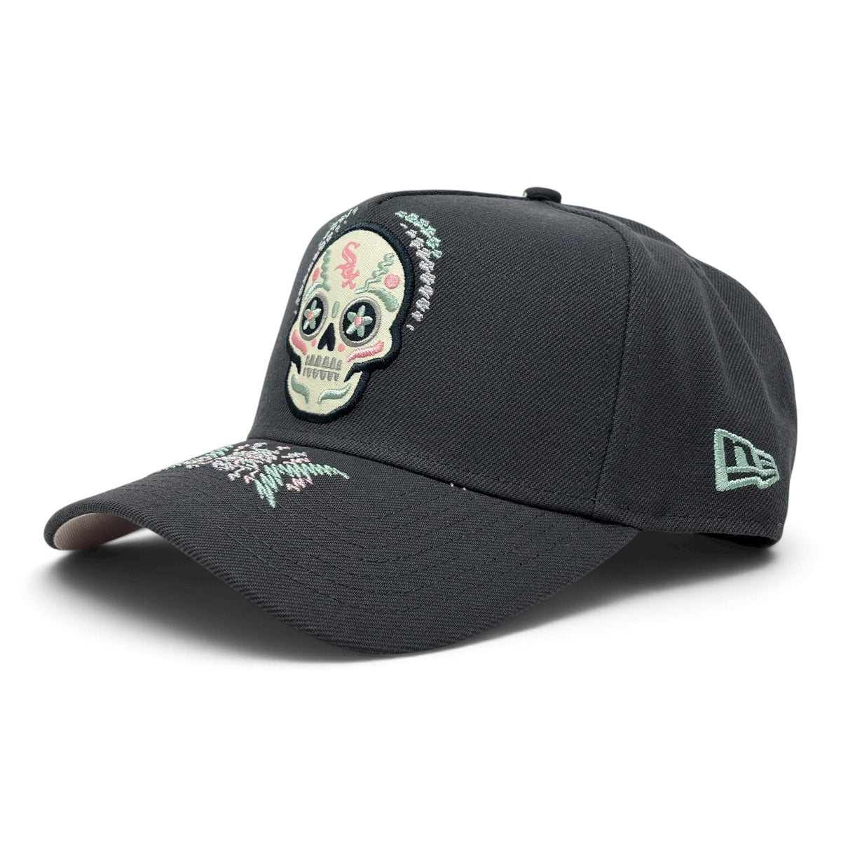 Chicago White Sox Gray 2026 Day of the Dead New Era 9FORTY A-Frame Hat