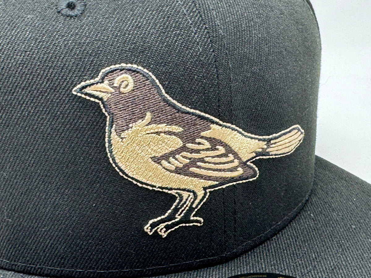 Baltimore Orioles 50th Anniversary Black 5950 New Era Fitted Hat