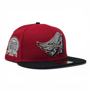 Los Angeles Angels 50th Anniversary Cow Print New Era Fitted Hat