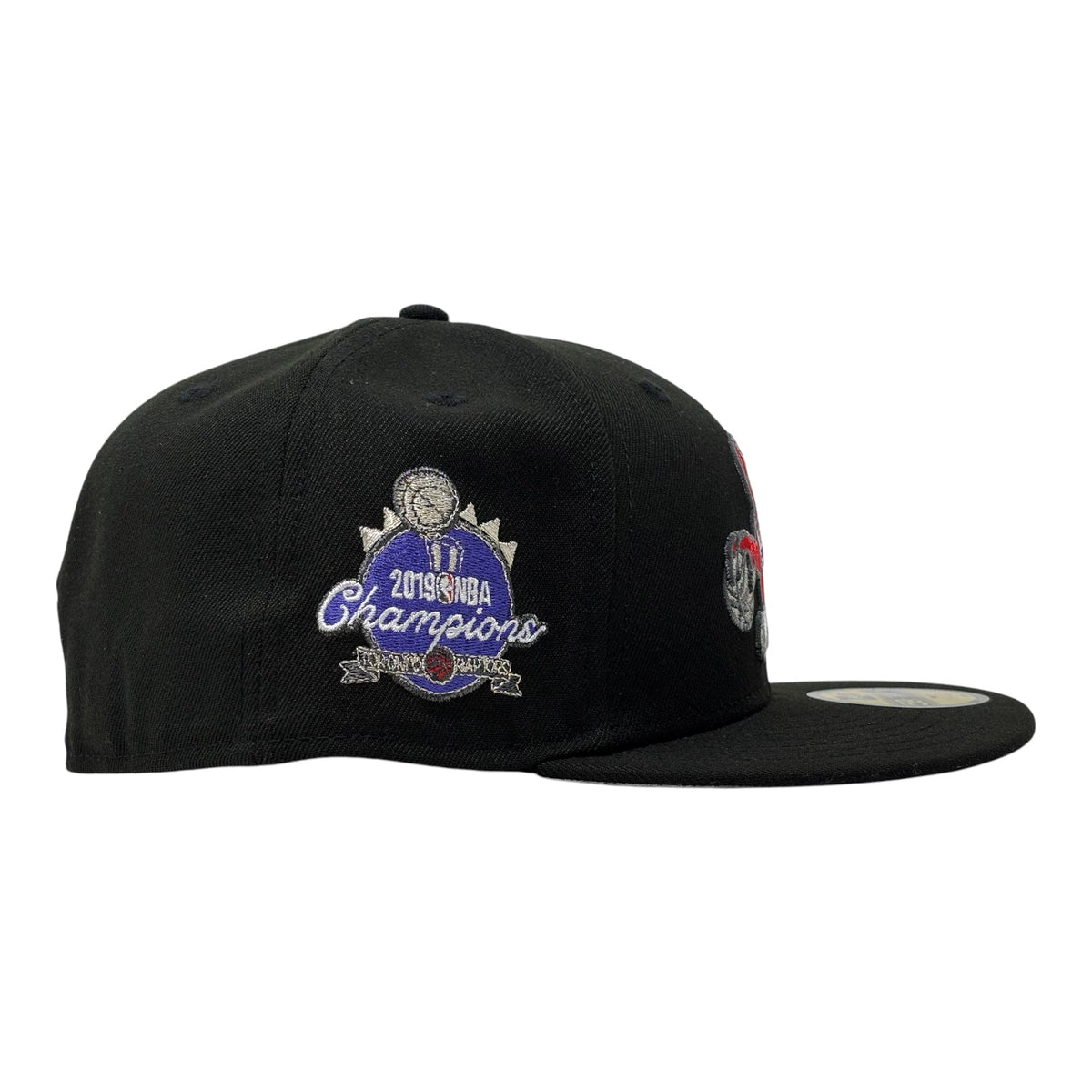 Toronto Raptors 2019 NBA Champions New Era Fitted Hat Black