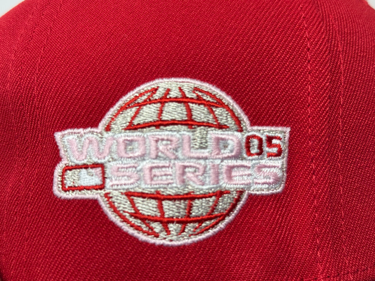 Houston Astros 2005 World Series Valentine Day Pack Fitted Hats