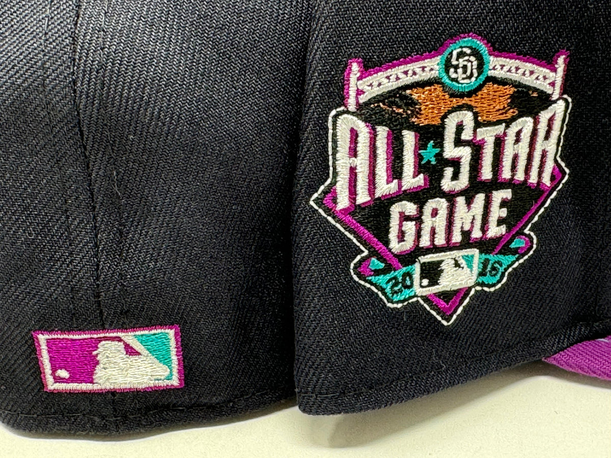 San Diego Padres 2016 All Star Game Stitch Visor 5950 New Era Fitted Hat