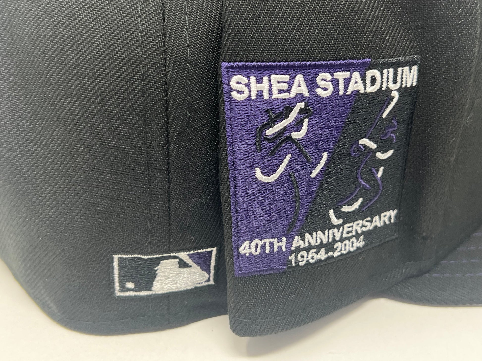 New York Mets Shea stadium gray Brim New Era Fitted Hat