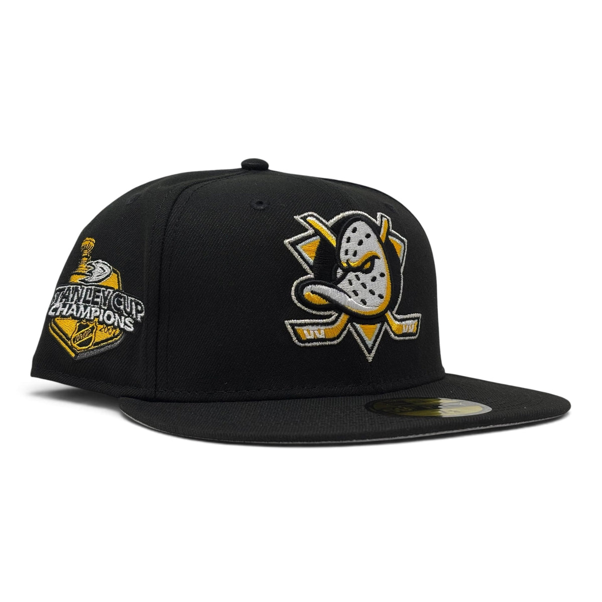 Anaheim Ducks Stanley Cup Champions "Black & Yellow" Pack Fitted Hats