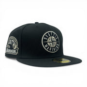 Seattle Mariners 30th Anniversary New Era Fitted Hats-Black