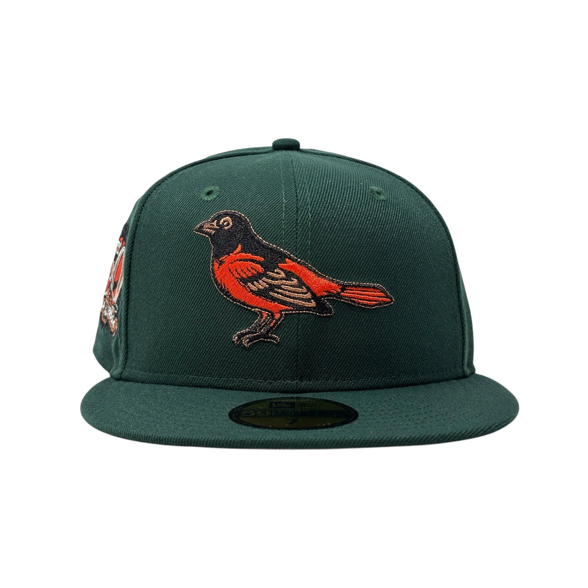 Baltimore Orioles 50th Anniversary 59Fifty New Era Fitted Hat-Green