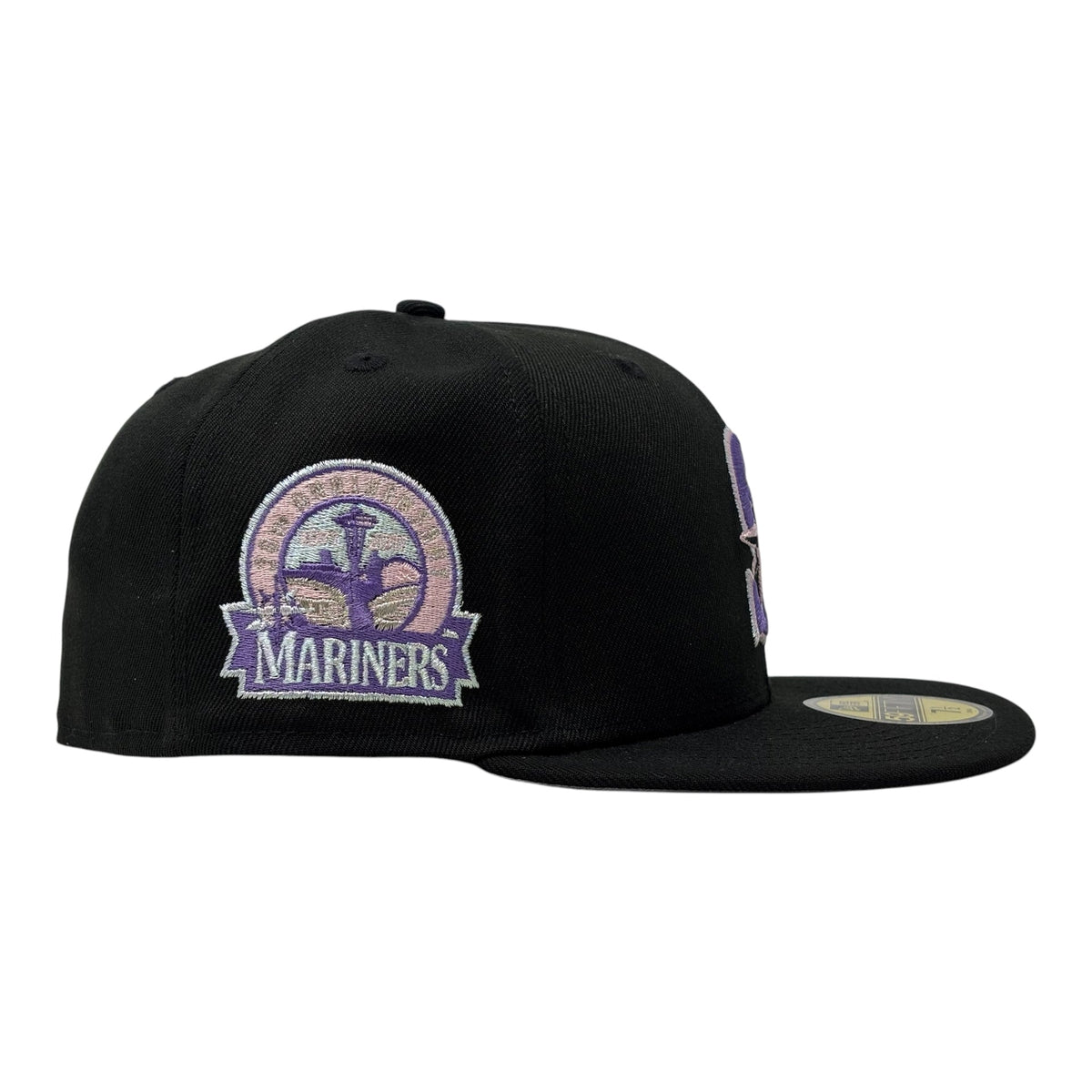 Seattle Mariners 30th Anniversary Fitted Hats-Black