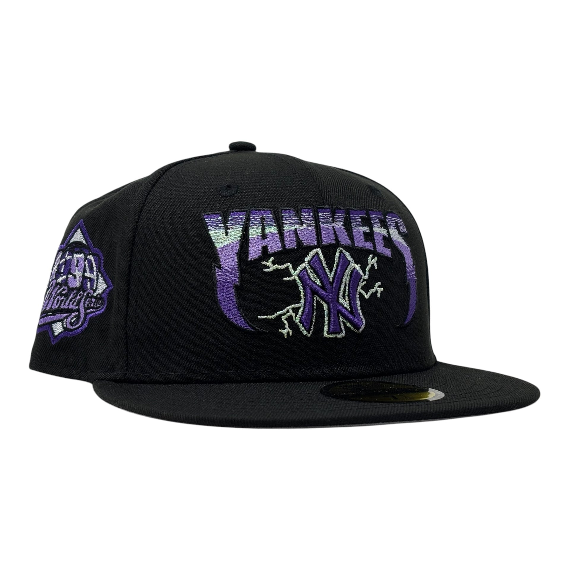 New York Yankees 1999 World Series "Metallica Pack" Logo Fitted-black Purple