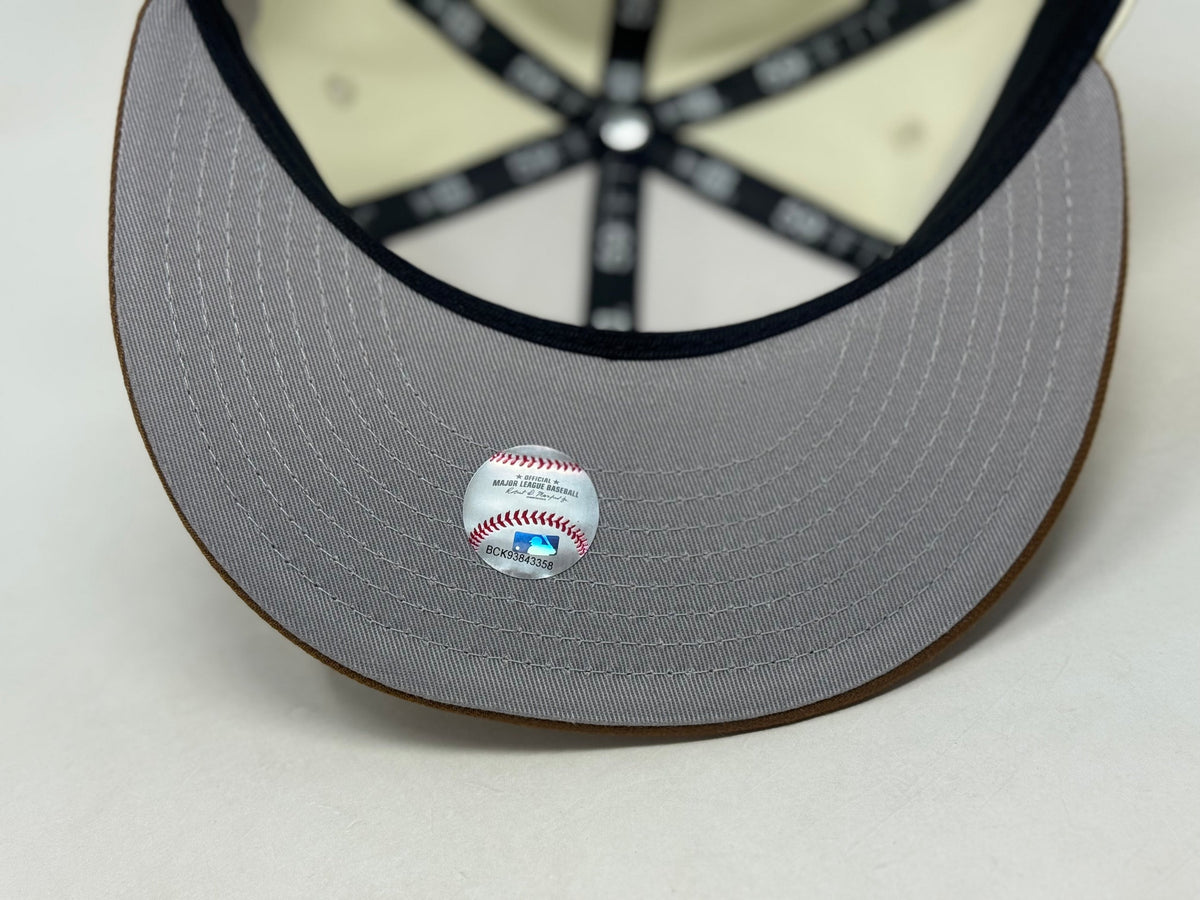 Colorado Rockies 30th Anniversary Coors Field 59Fifty Fitted Hats-Chrome Peanut