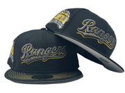 Texas Rangers 1994-2014 Final Season Globe Life Park "Visor Stitch" New Era Fitted Hat