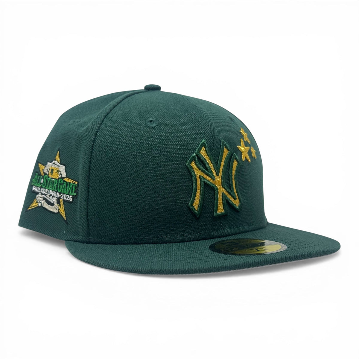 New York Yankees 2026 All Star Game "Star Pack" Gray Brim Fitted Hats-Green