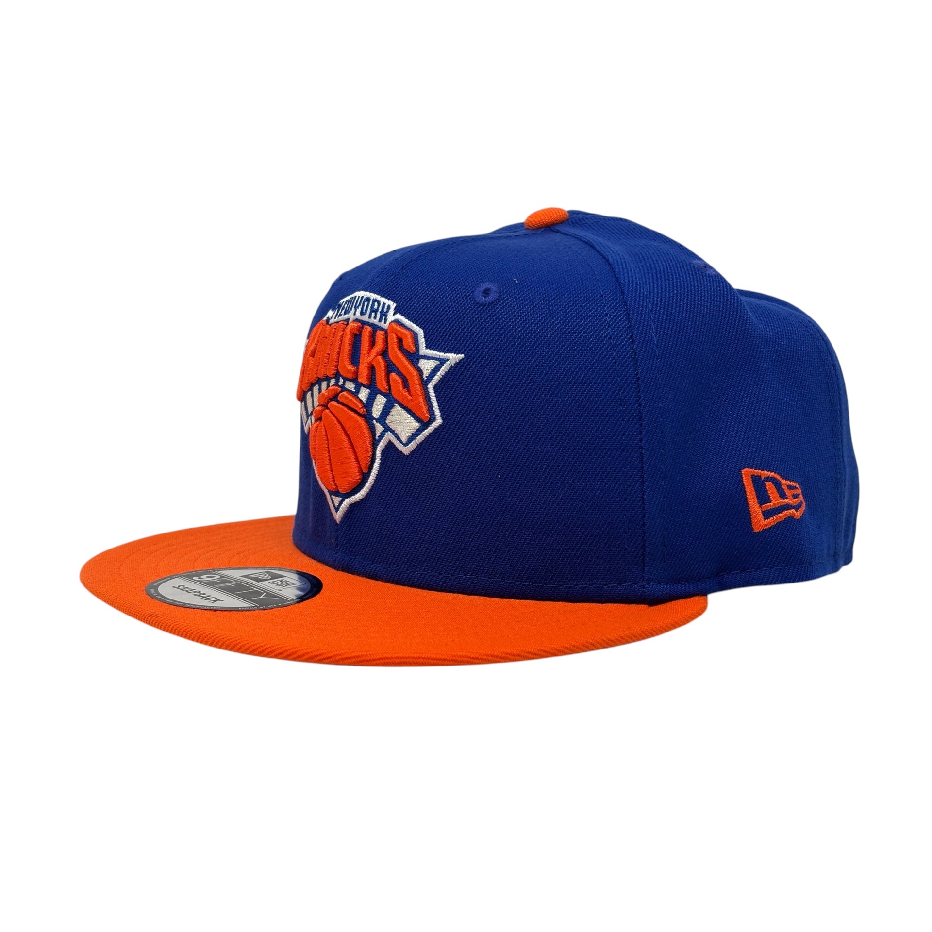 New York knicks 2026 NBA Champions 9Fifty New Era Snapback-Royal Orange