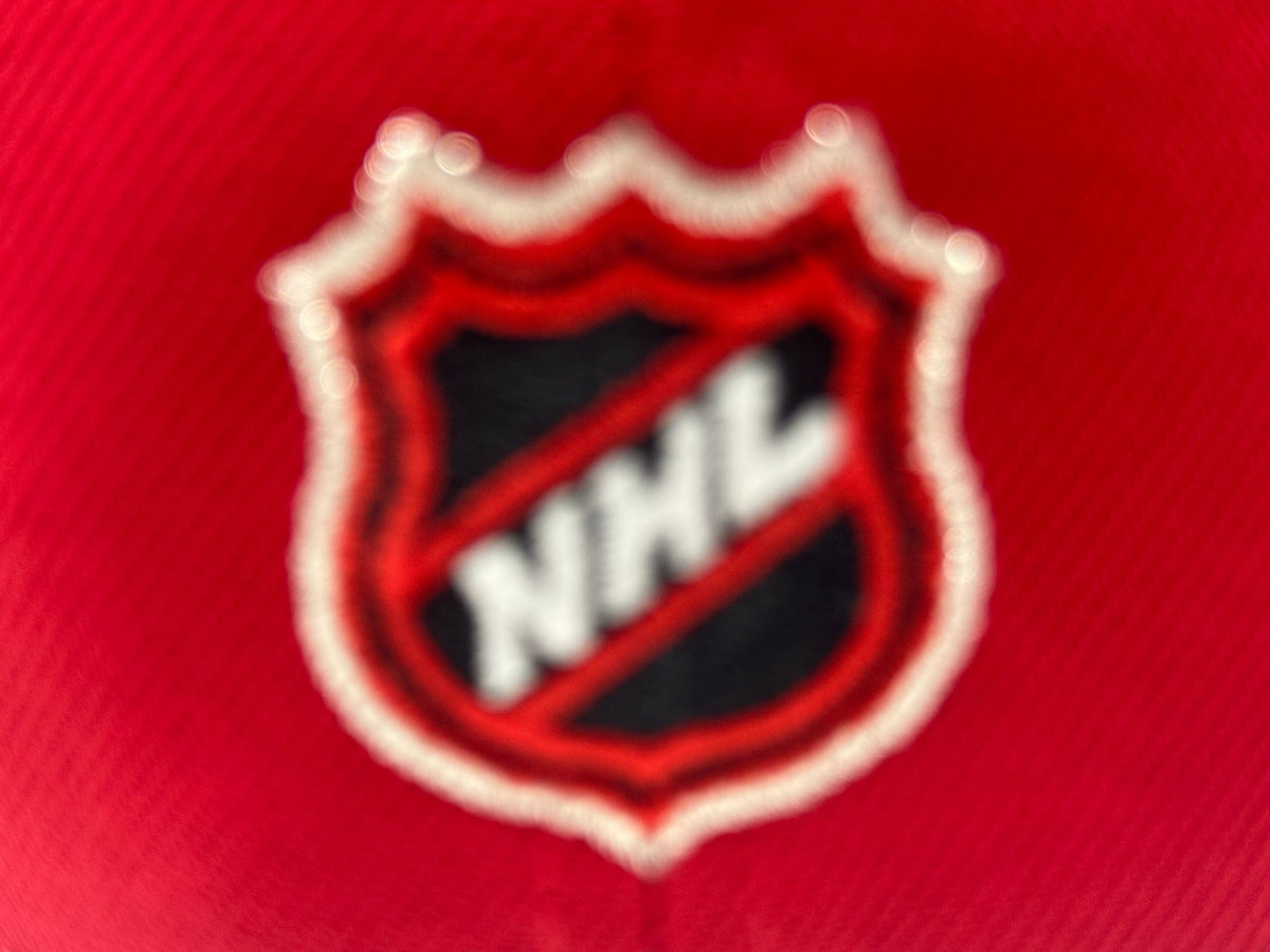 New York Islanders 40th Anniversary Fitted Hats- Red Black