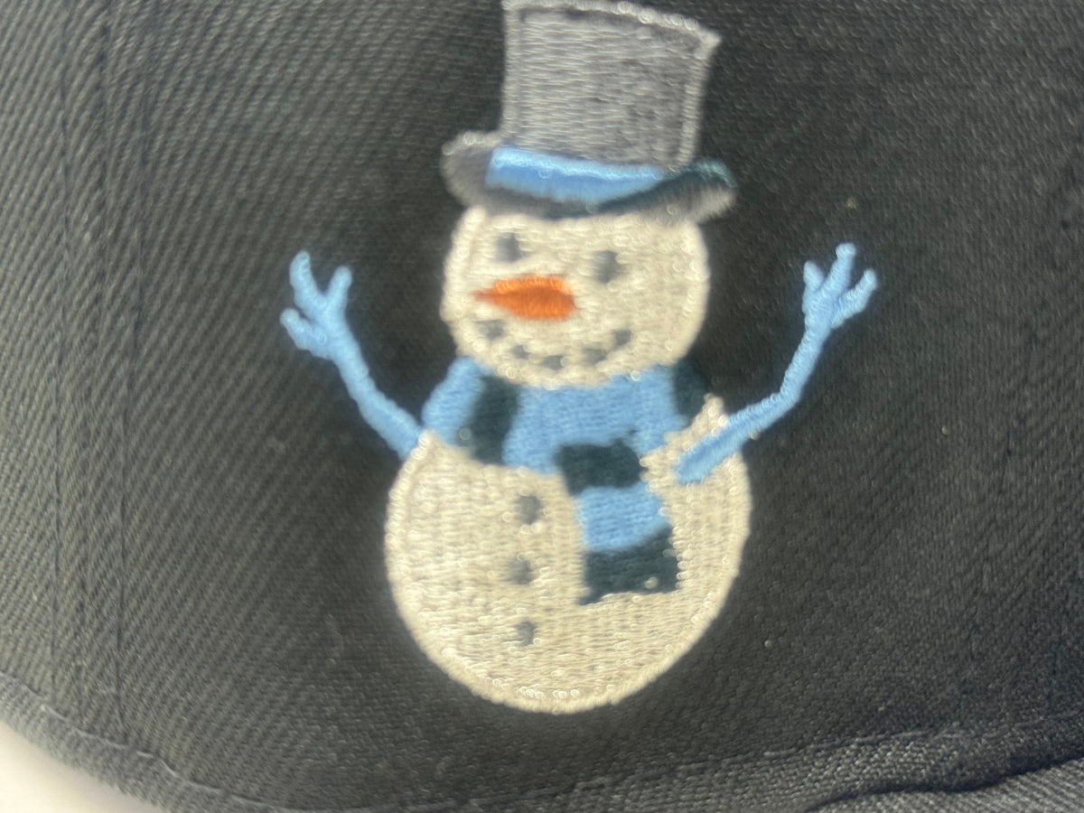 New York Yankees Santa Claus Snowman 59Fifty Fitted Hat-Black
