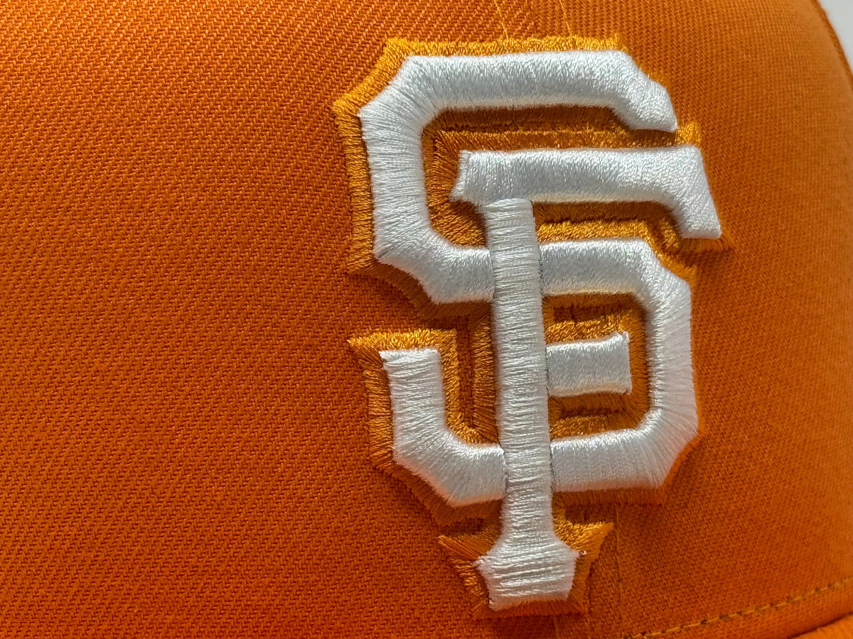 San Francisco Giants 2007 All Star Game Fitted Hats to Match Orange Citrus