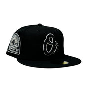 Baltimore Orioles 30th Anniversary Black and White pack 59Fifty New Era Fitted Hat