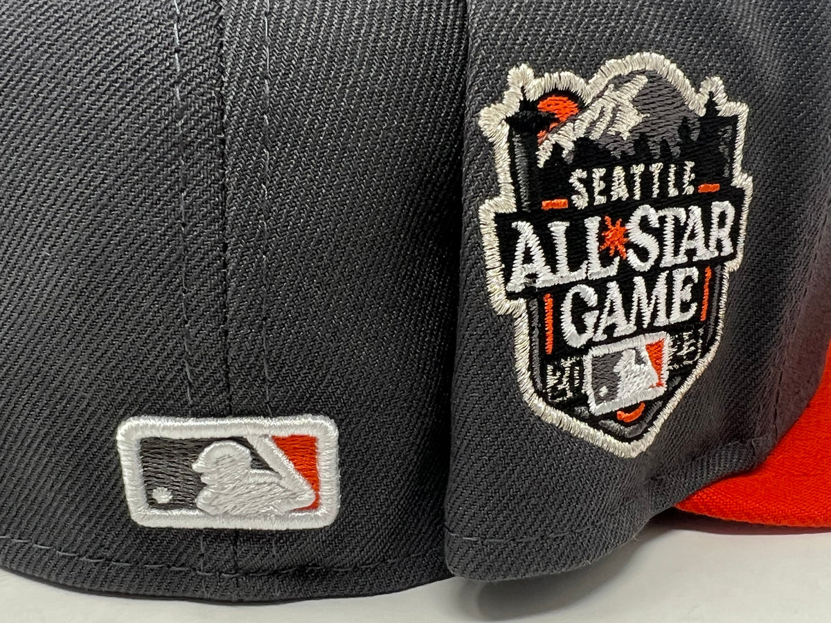 Seattle Mariners 2023 All Star Game 5950 New Era Fitted Hat Matching Air Jordan 3 Fear