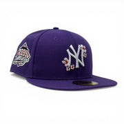 New York Yankees "Cherry Blossom Pack" New Era Fitted Hat-Purple