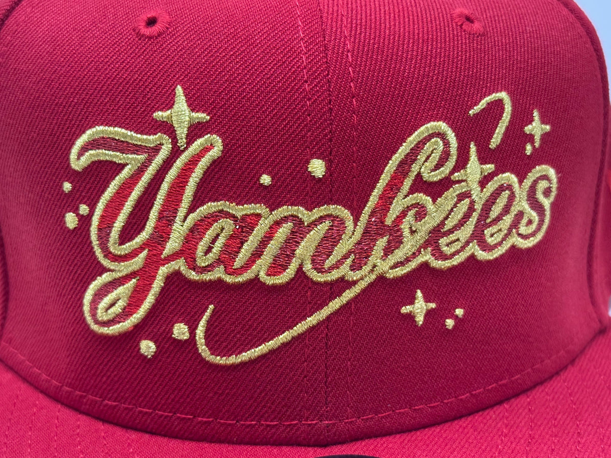 New York Yankees 2000 World Series Fitted Hats-Red
