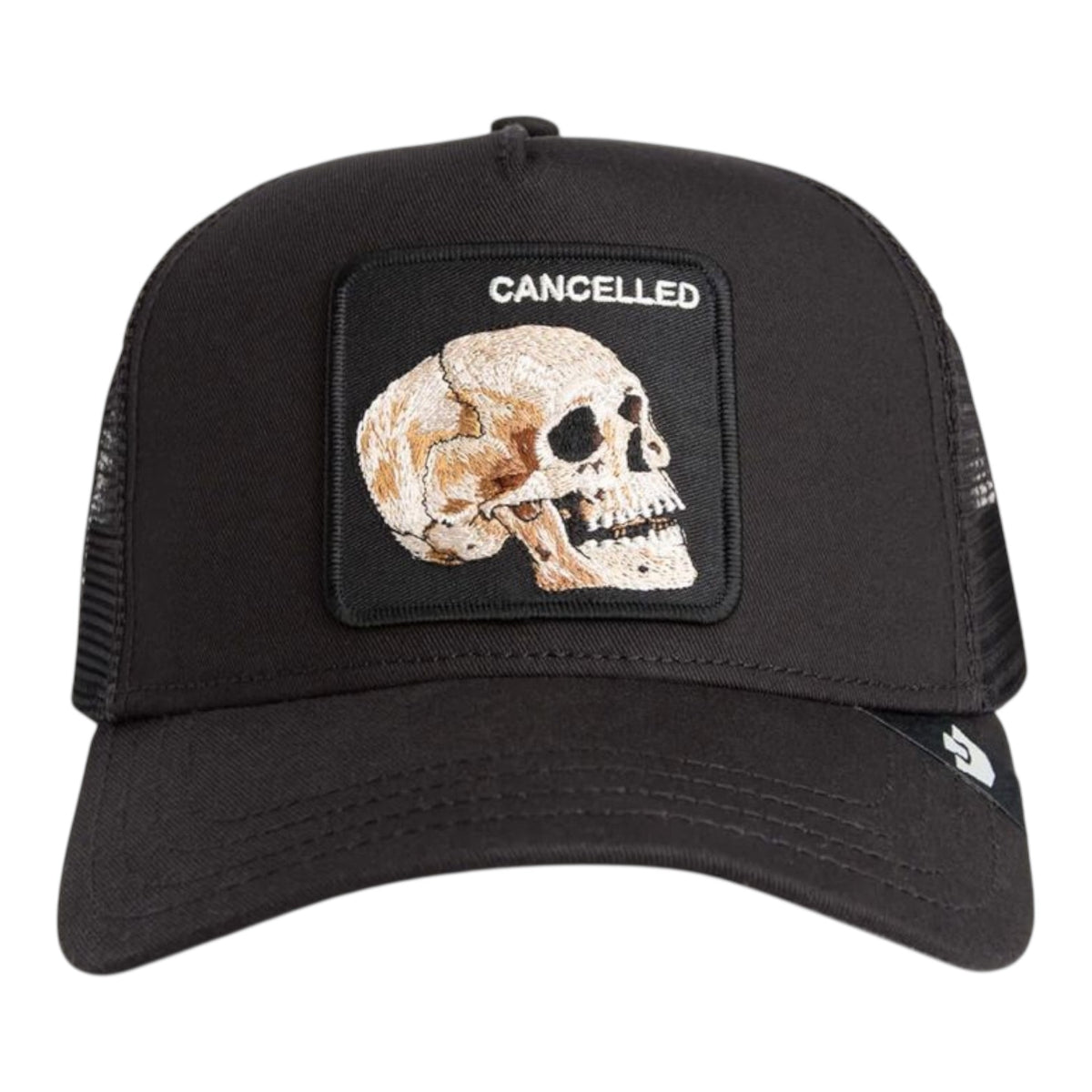Cancelled Skull Trucker Hat
