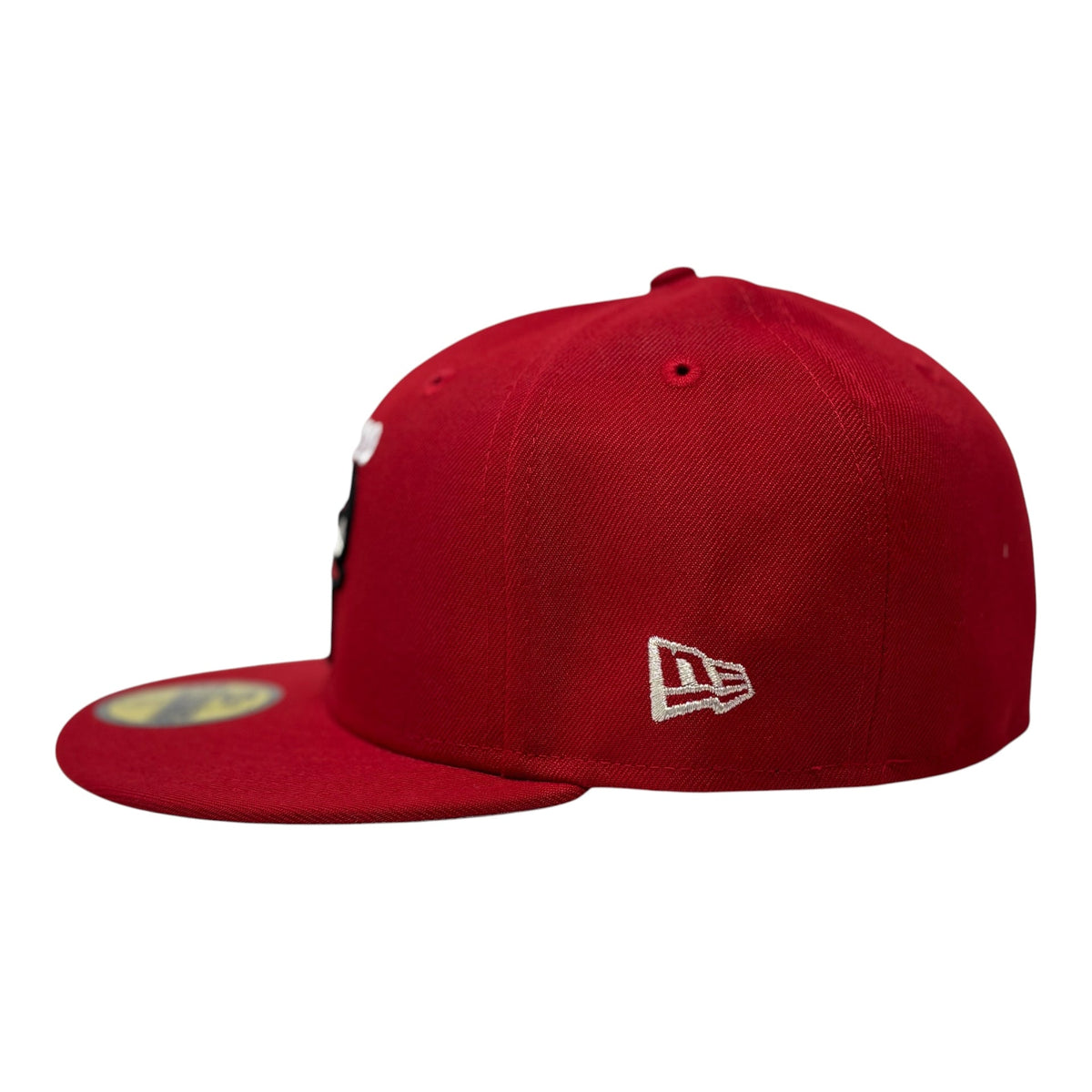 Chicago Bulls 6X NBA Champions Fitted Hat - Red